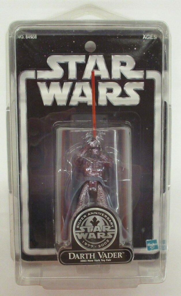 HASBRO SILVER ANNIVERSARY 1977-2002 DARTH VADER / 2002 NEW YORK TOY FAIR 3.5インチ