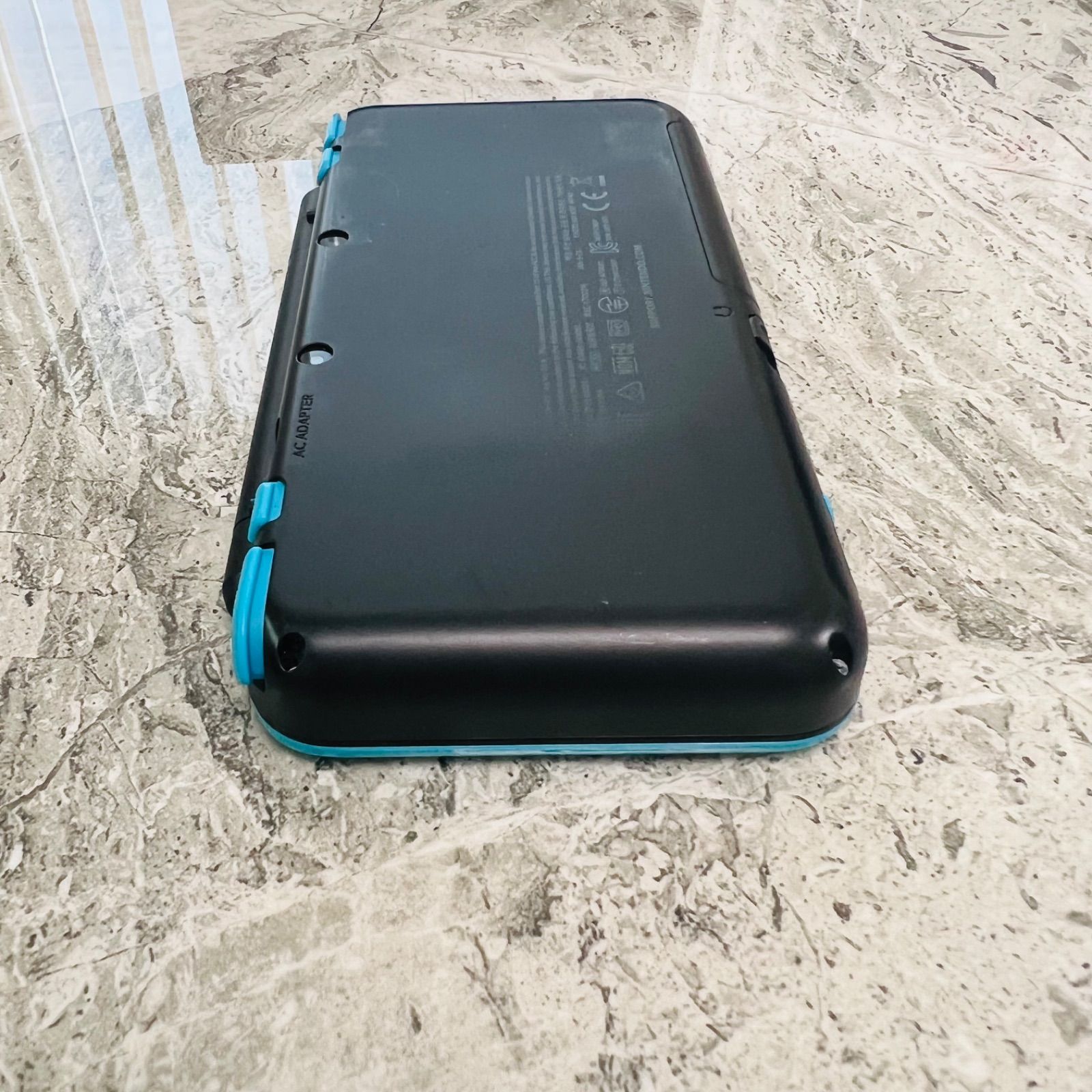 New Nintendo 2DS LL ブラック×ターコイズ - メルカリ
