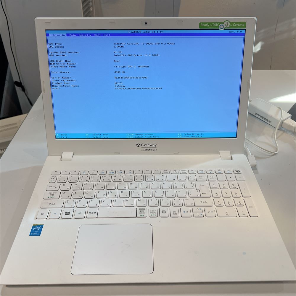 ジャンクPC Gateway NE573-A34G/F メモリ4GB - メルカリ