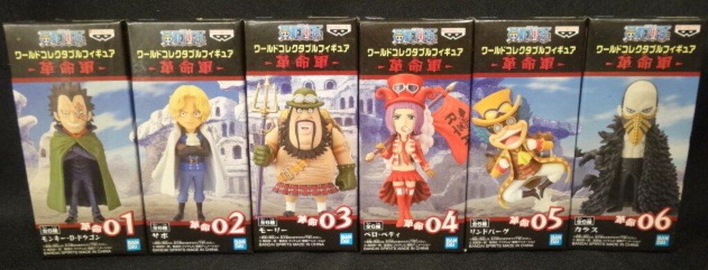 BANDAI SPIRITS WCF ワンピース 革命軍 全6種セット - メルカリ