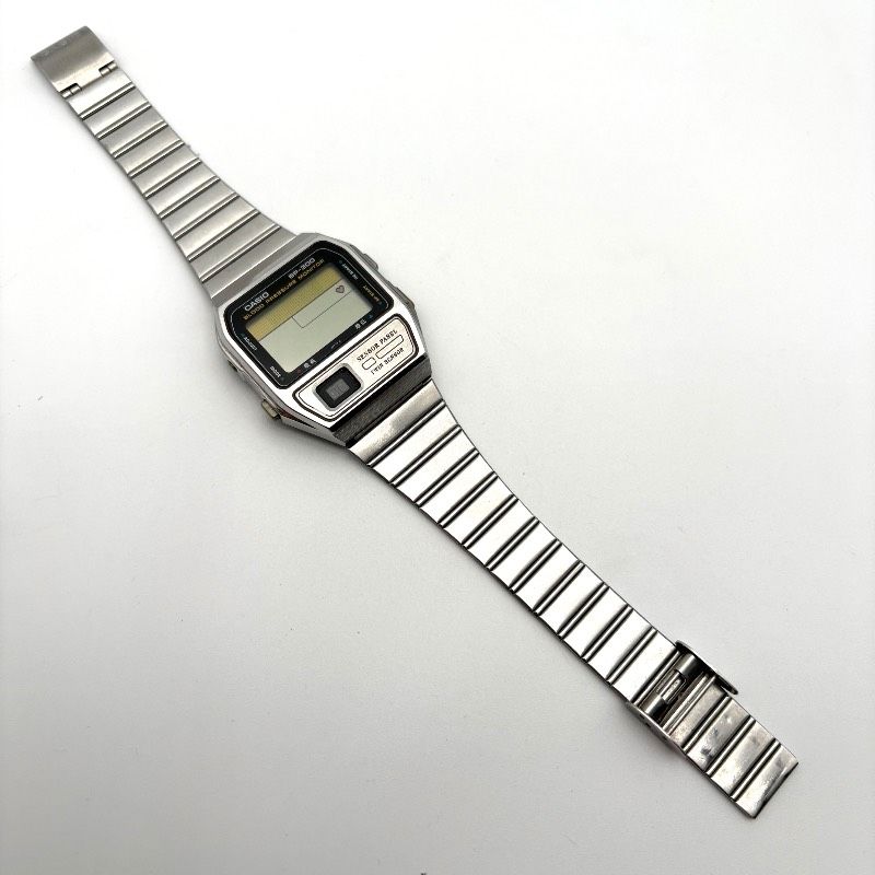ジャンク/不動】CASIO BP-300 デジタル腕時計 VHS付き BPシリーズ