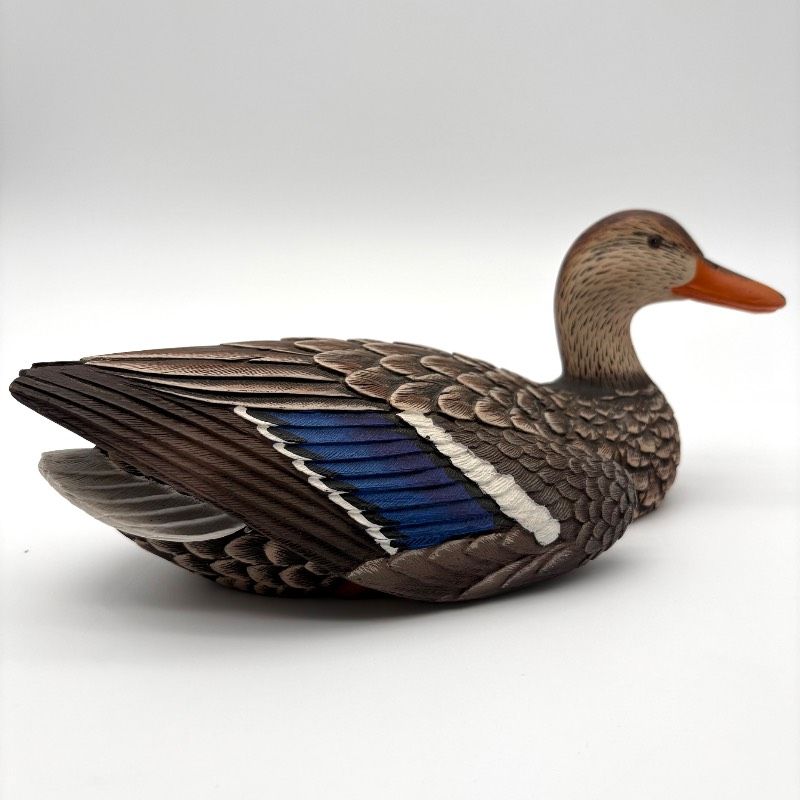希少品】Maynard Reece J.B. Garton Hen Mallard Champion Carver 陶器