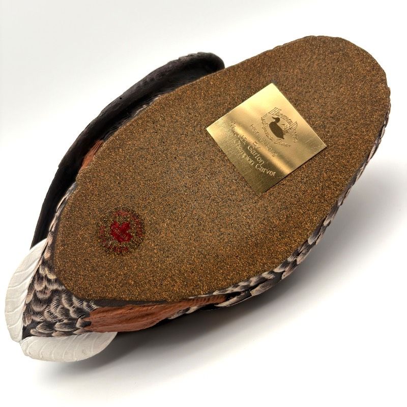 希少品】Maynard Reece J.B. Garton Hen Mallard Champion Carver 陶器