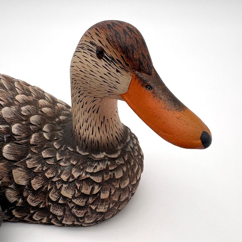 希少品】Maynard Reece J.B. Garton Hen Mallard Champion Carver 陶器