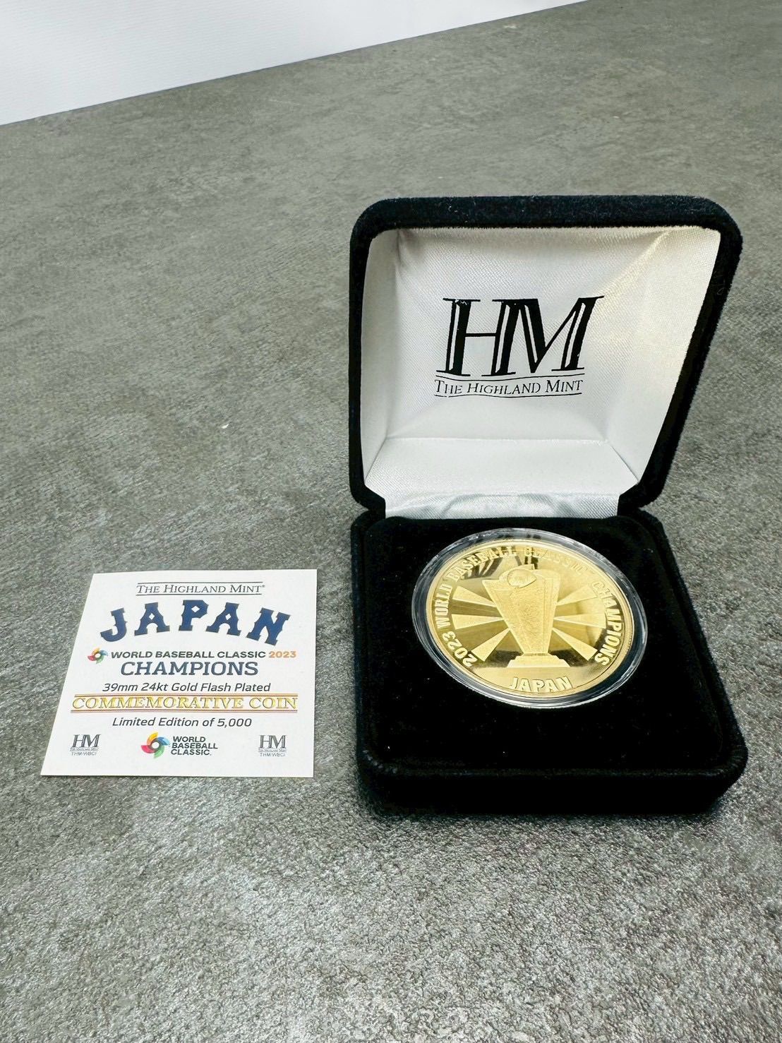 【埼玉発】WBC 日本優勝記念 記念コイン