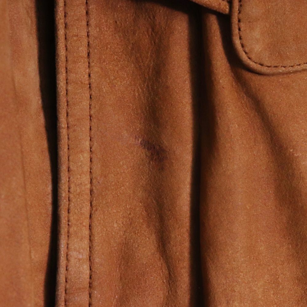 CHAPS RALPH LAUREN ヌバックレザーダッフルコート Lサイズ ブラウン D