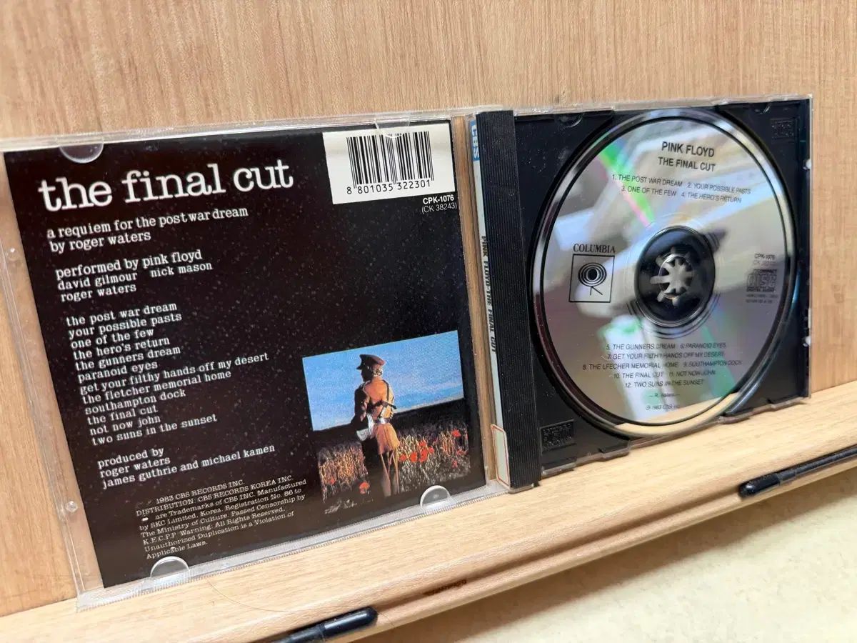 ピンク・フロイド （ 1983 ） ー The final cut ／ CD - メルカリ