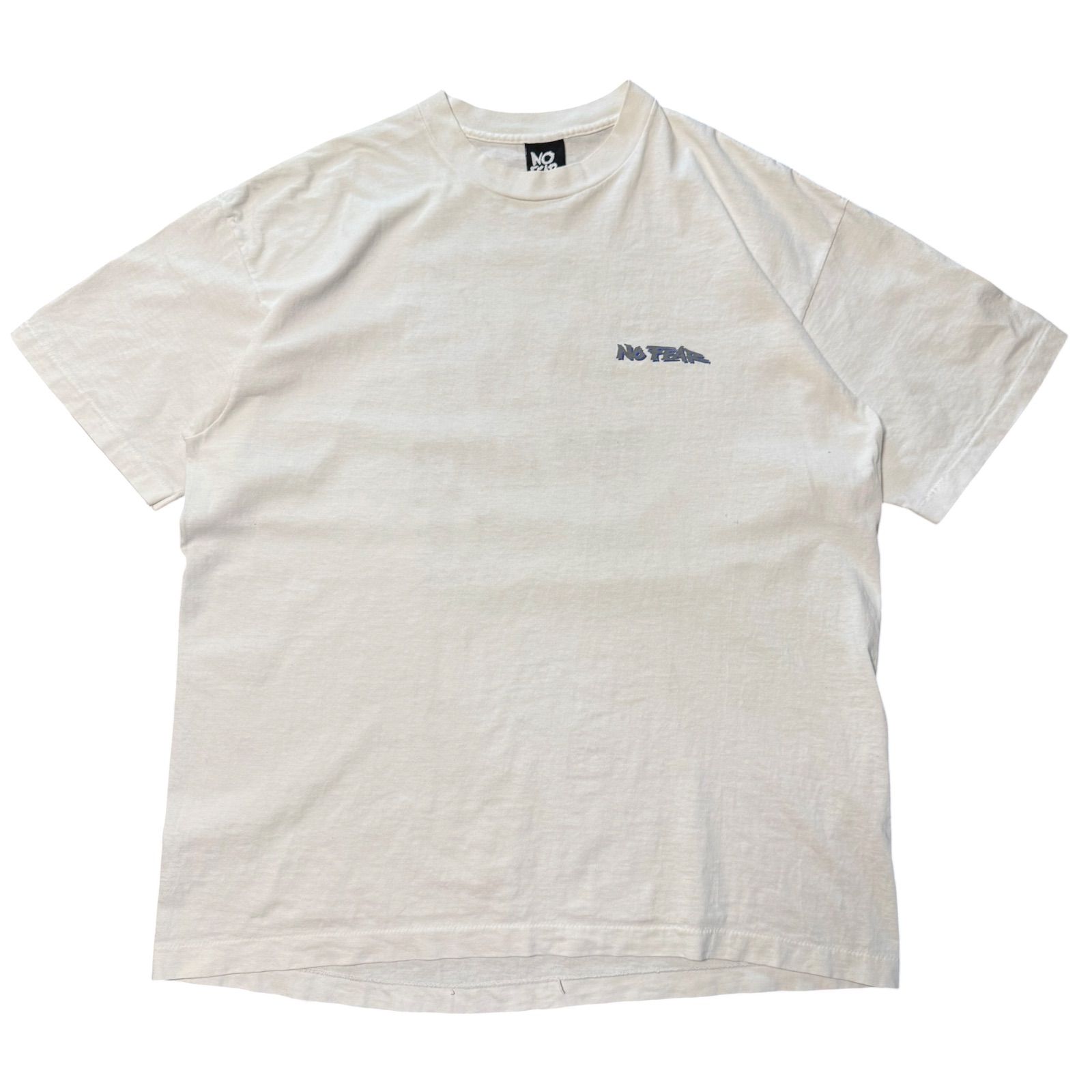 90s USA製 NoFear ノーフィアー Tシャツ シングルステッチ シングル 