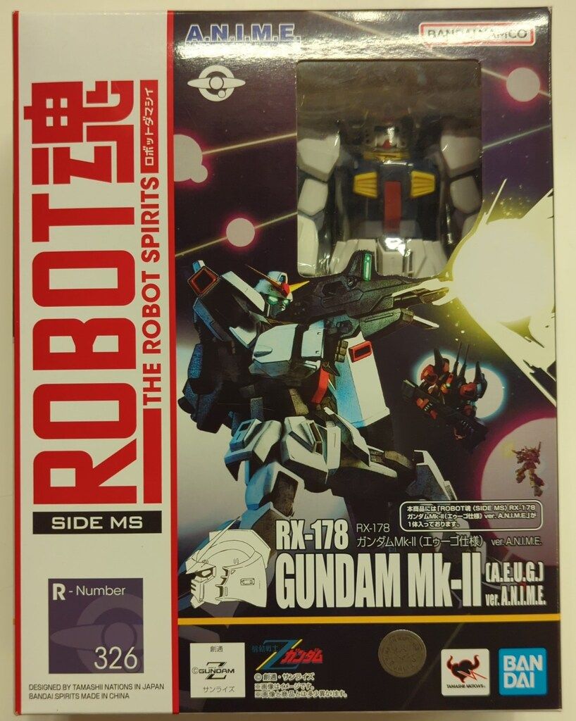 BANDAI SPIRITS ROBOT魂<SIDE MS> 機動戦士Zガンダム RX-178 ガンダムMk-II(エゥーゴ仕様) ver. A.N.I.M.E. 326