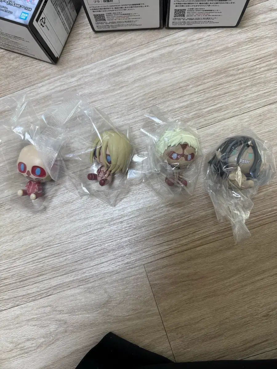進撃の巨人 各々の決意 i상 거인 ちょこのっこ4種セット 出品