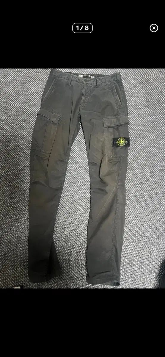 STONE ISLAND ストーンアイランド カーゴ ズボン ブラック