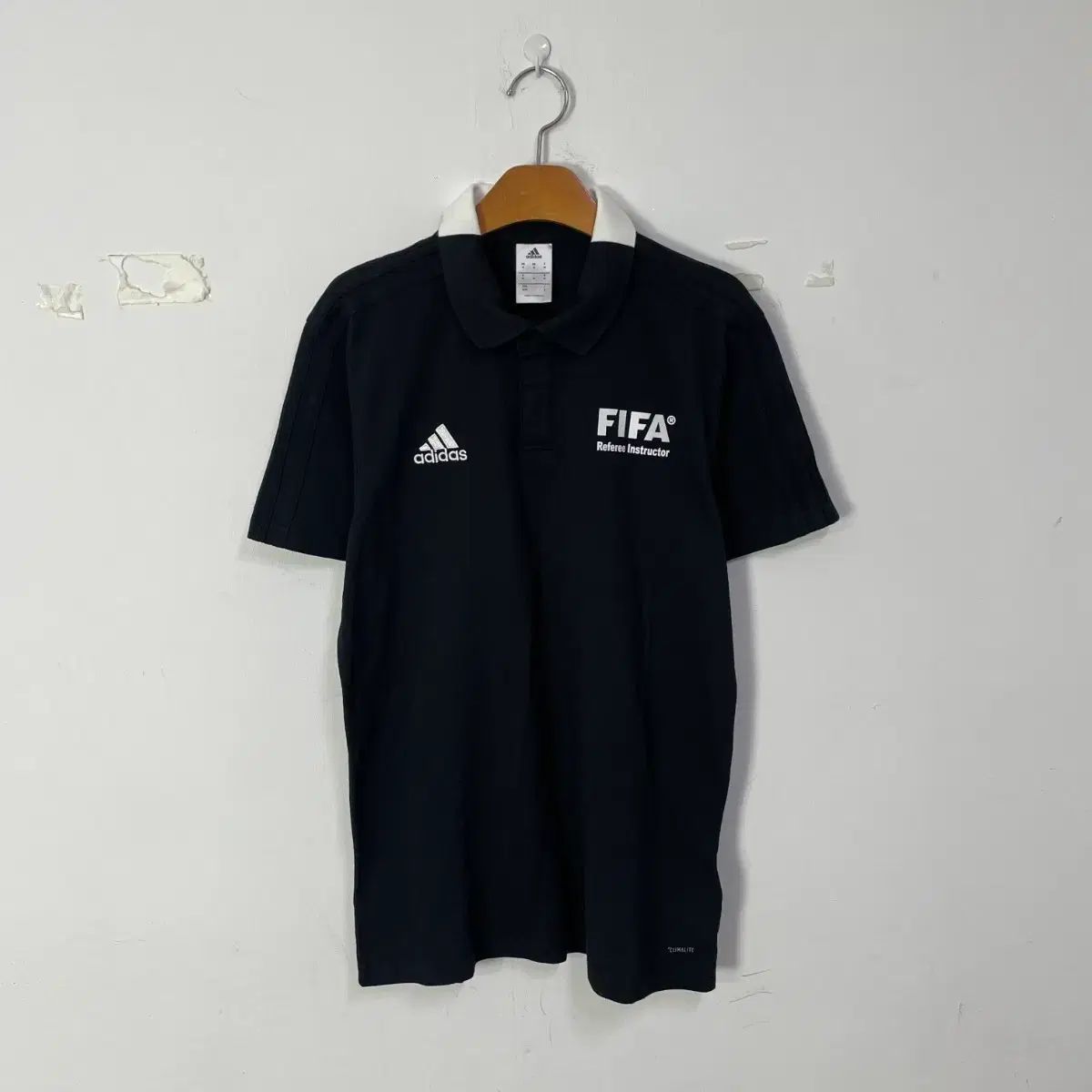 アディダス FIFA 半袖 ポロTシャツ ブラック
