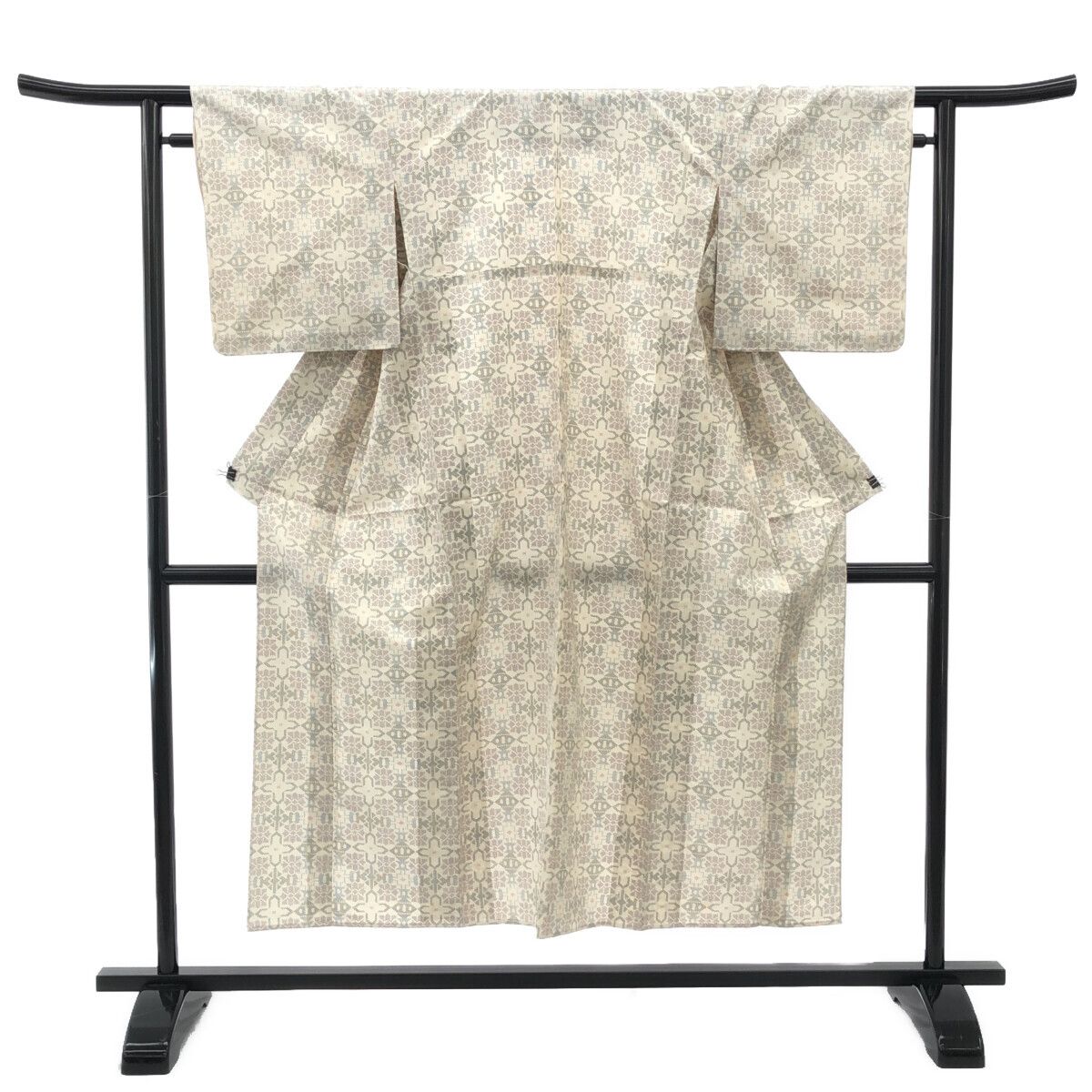 大島紬/白大島/単衣/美品/適応身長146～152㎝/12733 - メルカリ