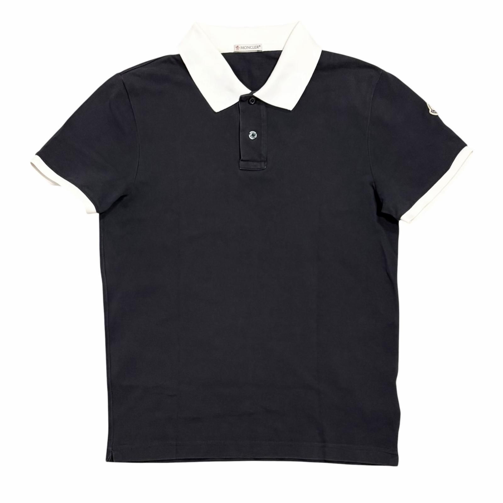MONCLER/S /ネイビー /ポロシャツ /型番B1091830985084556 - メルカリ