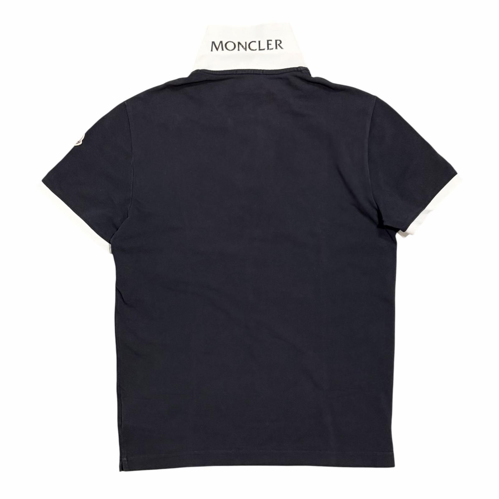 MONCLER/S /ネイビー /ポロシャツ /型番B1091830985084556 - メルカリ