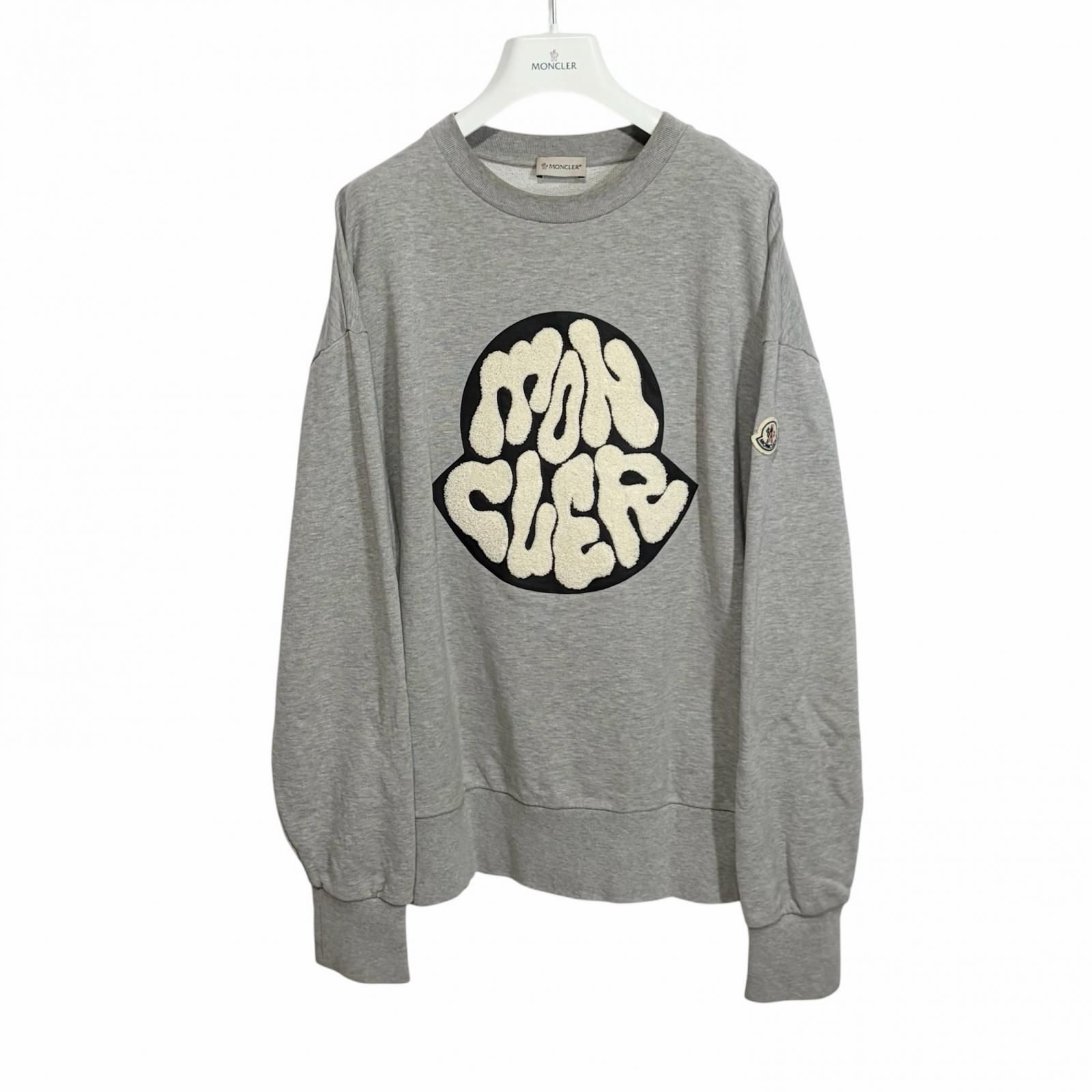 MONCLER/XL /グレー /フロントロゴ /型番H20918G00045809KR
