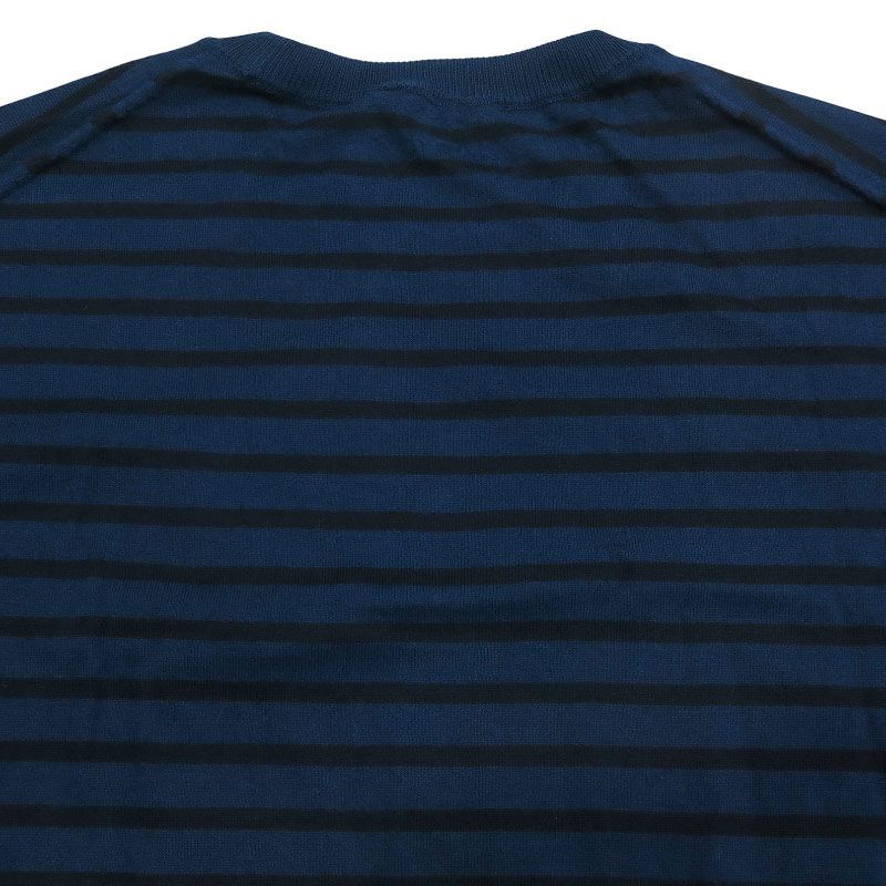 美品 AURALEE オーラリー HIGH GAUGE COTTON KNIT TEE A26ST02SB ハイ 