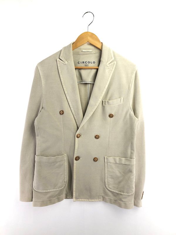【中古品】 CIRCOLO 1901 チルコロ DOUBLE TAILORED JACKET ダブル テーラードジャケット ライトアウター 【141-260516-na-20-tagh】