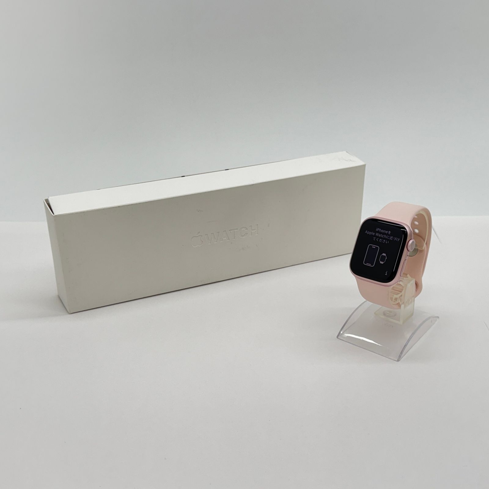 美品 Apple Watch Series 9 MR933J/A GPS 41mm ピンクアルミニウム バッテリー最大容量100% 【C7594-60】