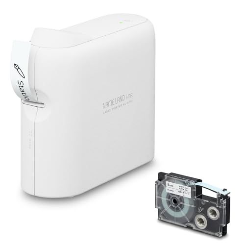 カシオ ラベルライター ネームランドi-ma スマホ専用 KL-SP10本体のみ KL-AZ1 (3.5mm-18mm幅)as e017a3ef
