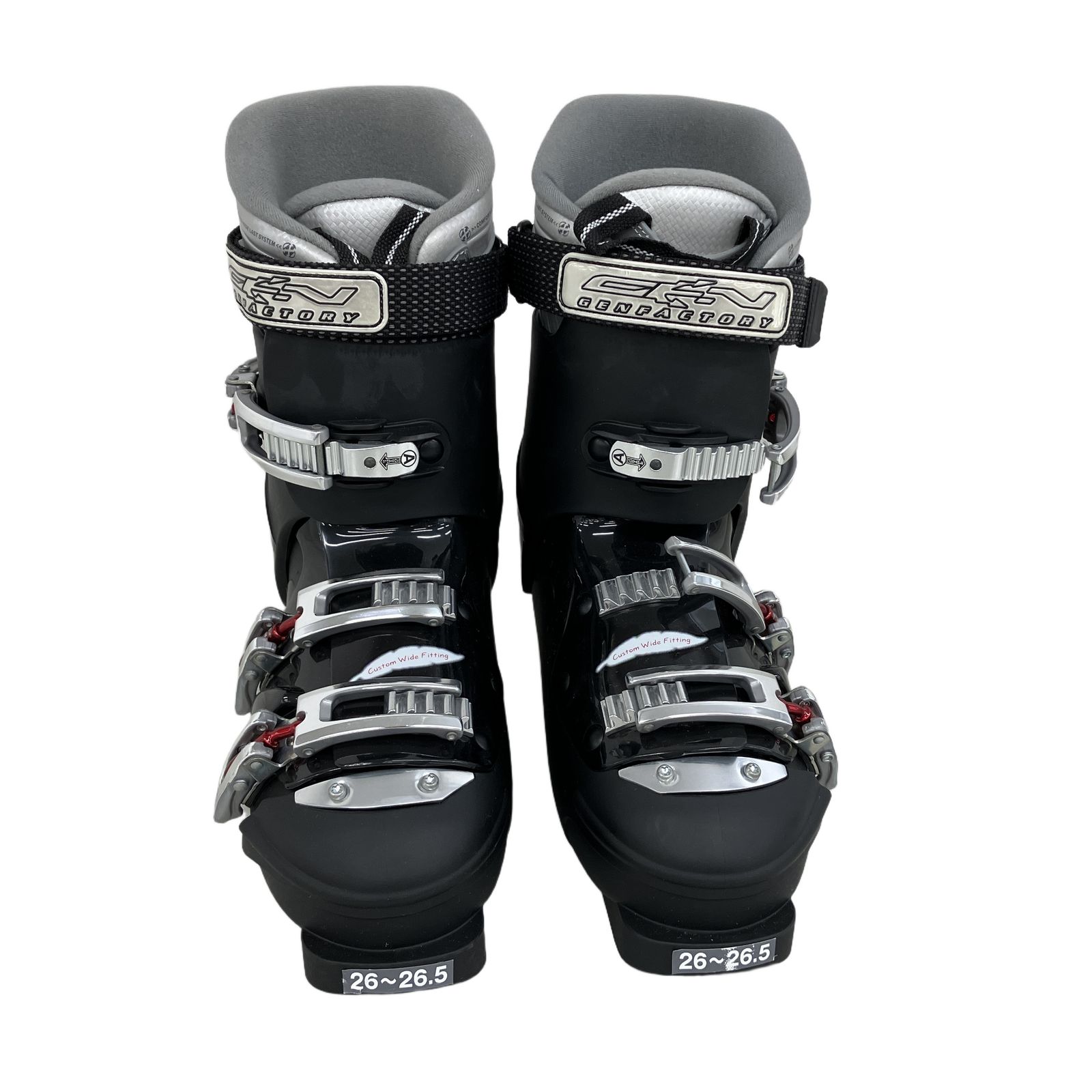 ゲンファクトリー CARVE7.7 26-26.5cm スキーブーツ 中古 K11239227