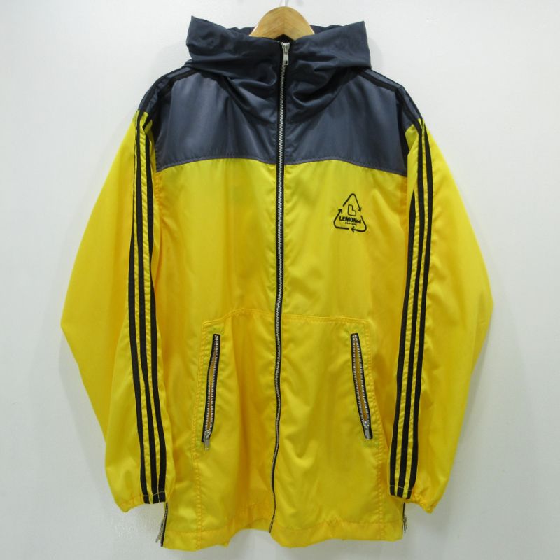 【三重本店】 中古 LEMONeD ｜ レモネード ラインパーカー ナイロンジャケット イエロー サイズ：4 【93】