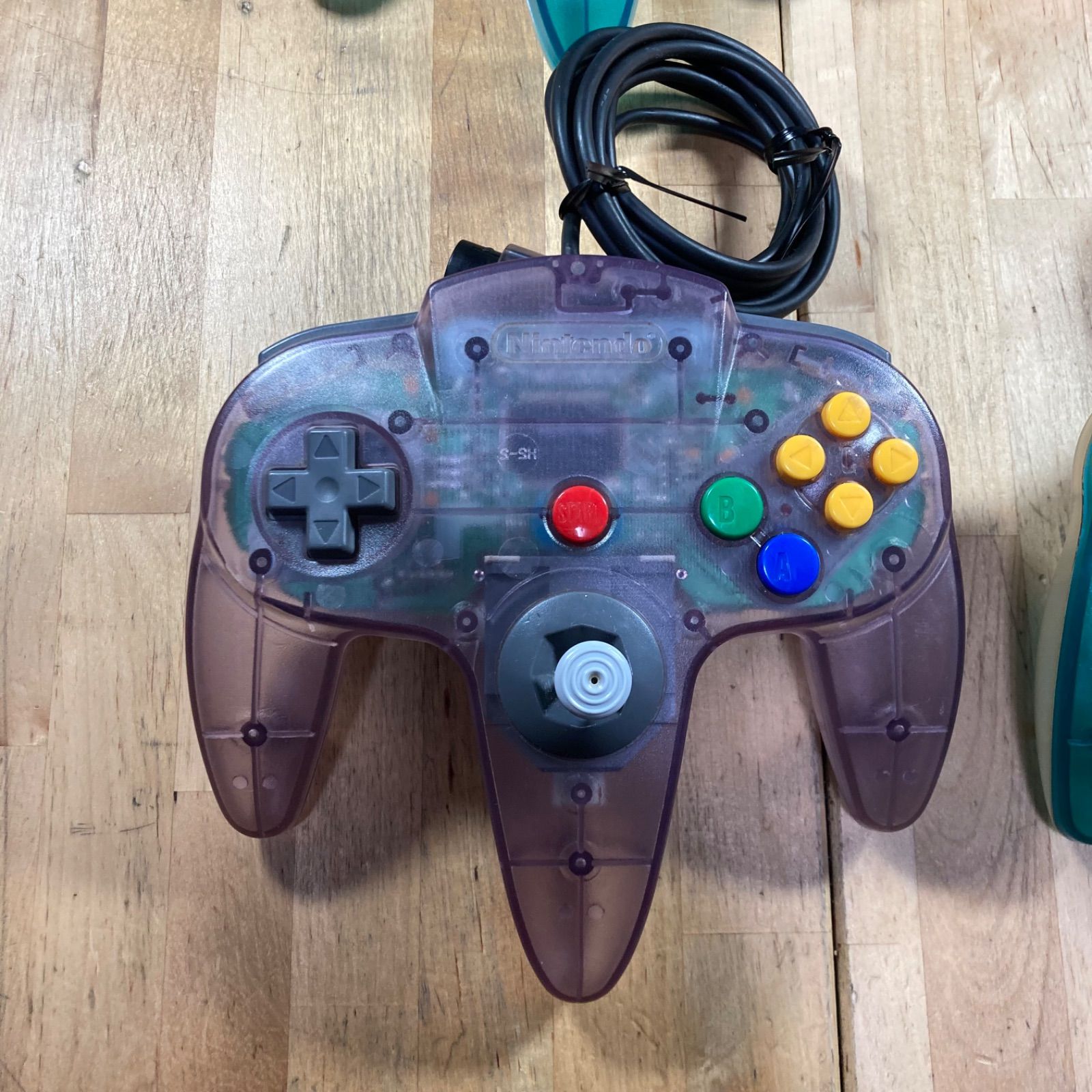 ジャンク】Nintendo 64 コントローラー クリア 4個 - メルカリ