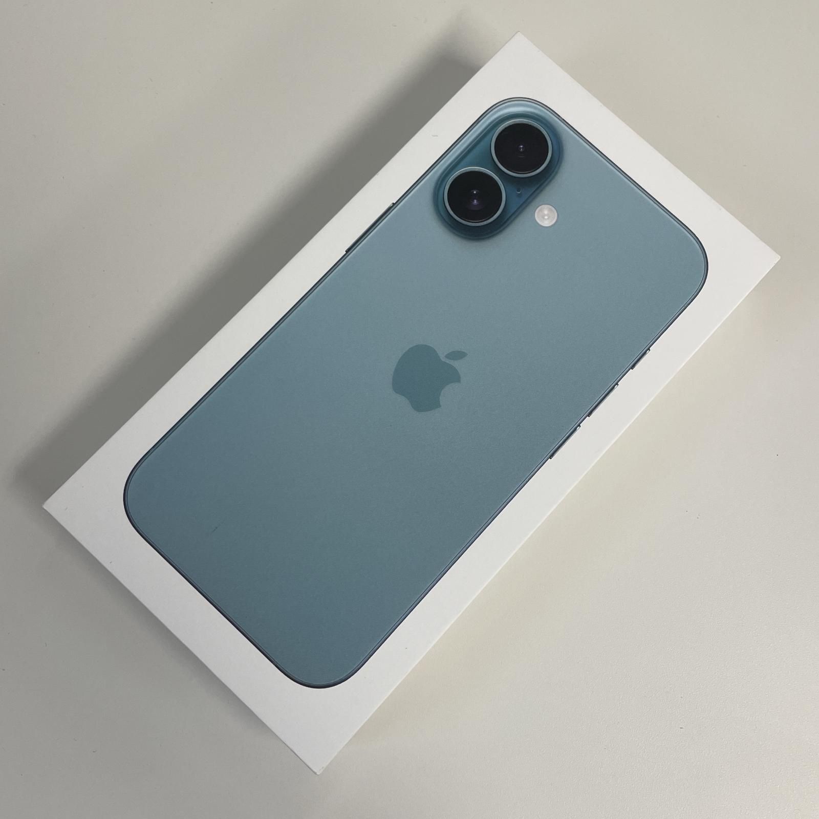 SIMフリー iPhone 16 128GB ティール