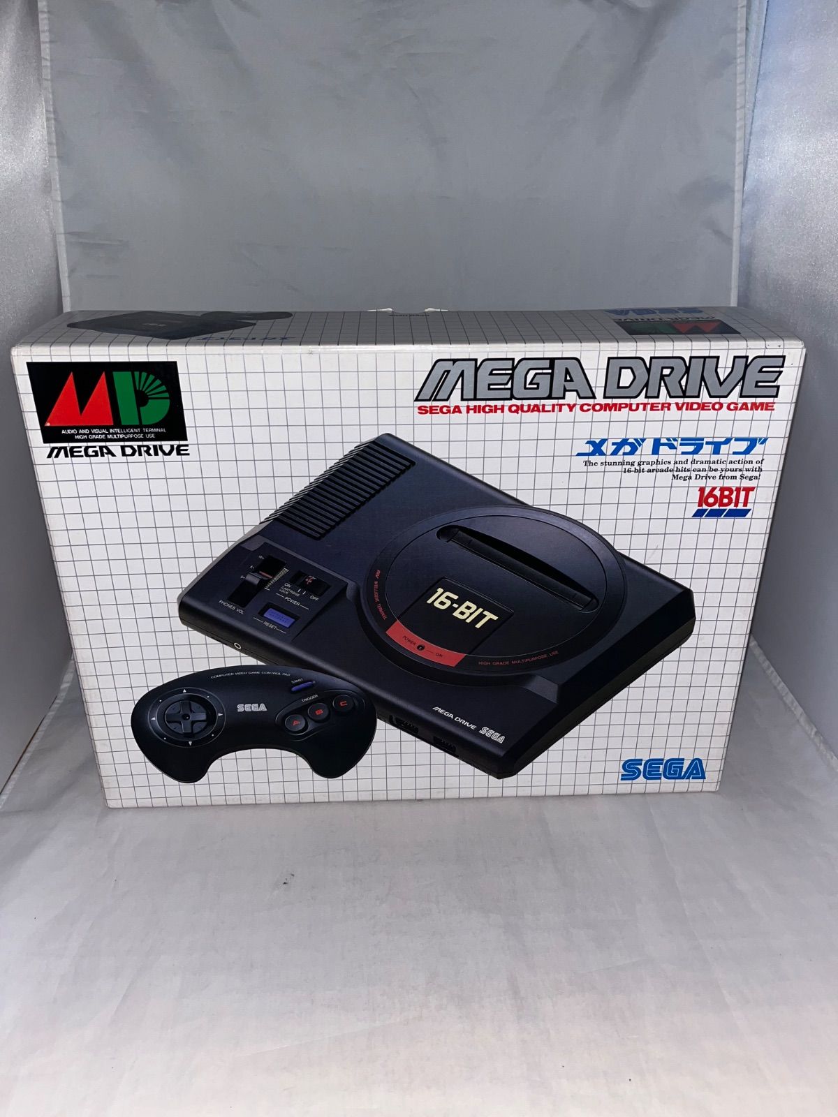【ハガキ付】メガドライブ本体　HAA-2500