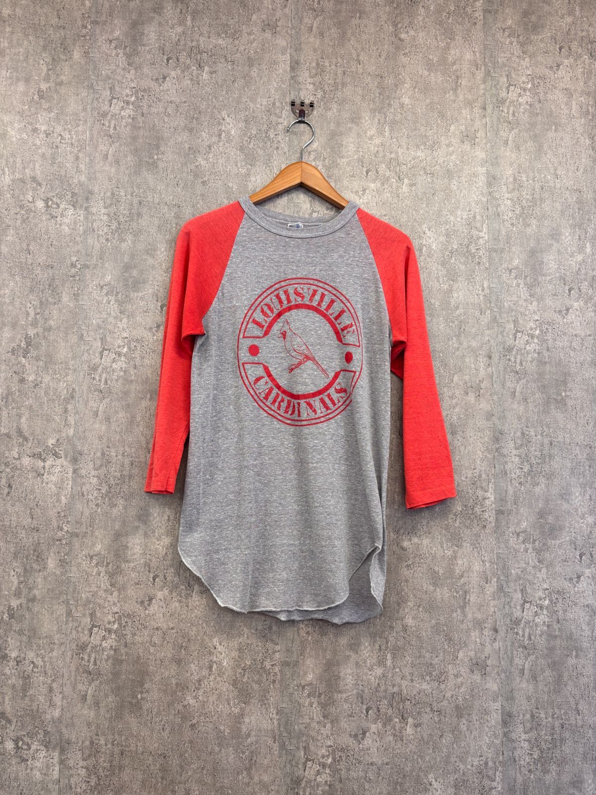 80's Champion　MLB　カージナルス　ラグラン7分丈Tシャツ