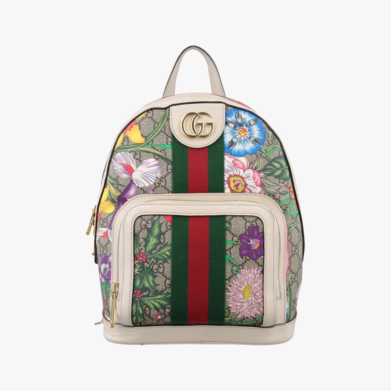 グッチGucciオフィディア フローラ マルチカラー PVCコーティングキャンバス×レザー 547965 A030302788