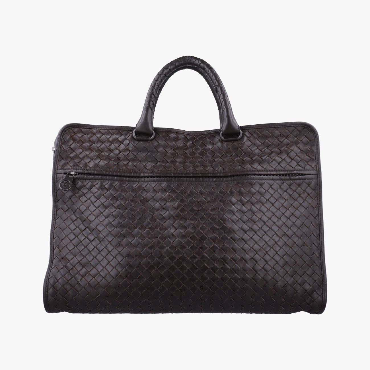 ボッテガヴェネタBottega Venetaイントレチャート ブラウン ラムスキン B02427241E