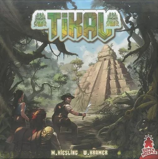 【中古】ボードゲーム ティカル フランス語版 (Tikal) [日本語訳付き]