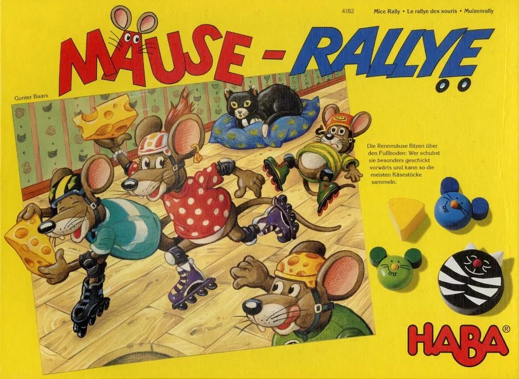 【中古】ボードゲーム マウス・ラリー 多言語版 (Mause-Rallye)