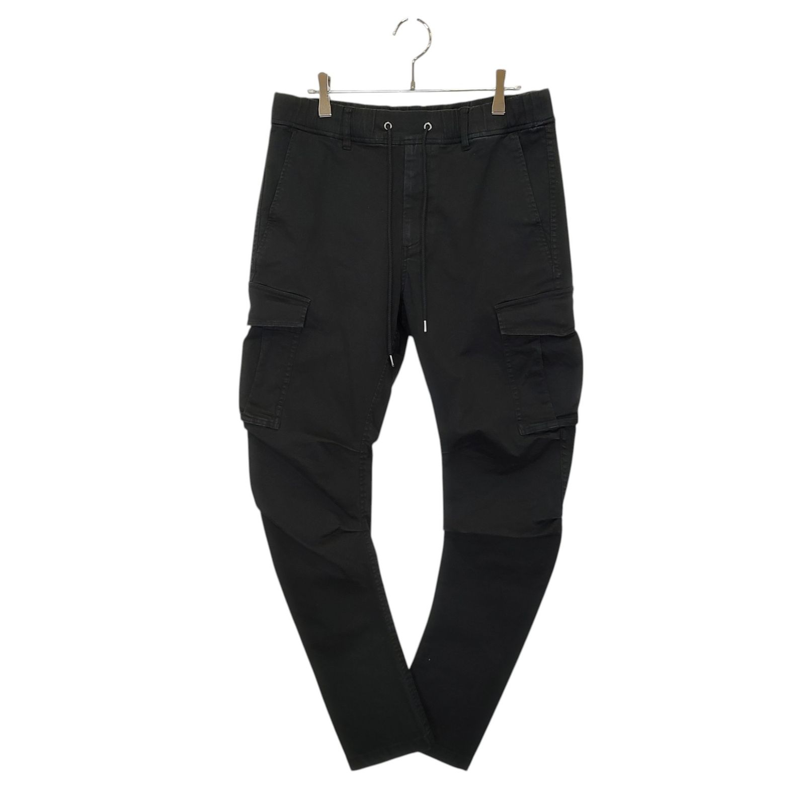 WJK ダブルジェイケイ slim easy banana cargo スリム イージー バナナ カーゴ パンツ 5215 cs72h L ブラック メンズ