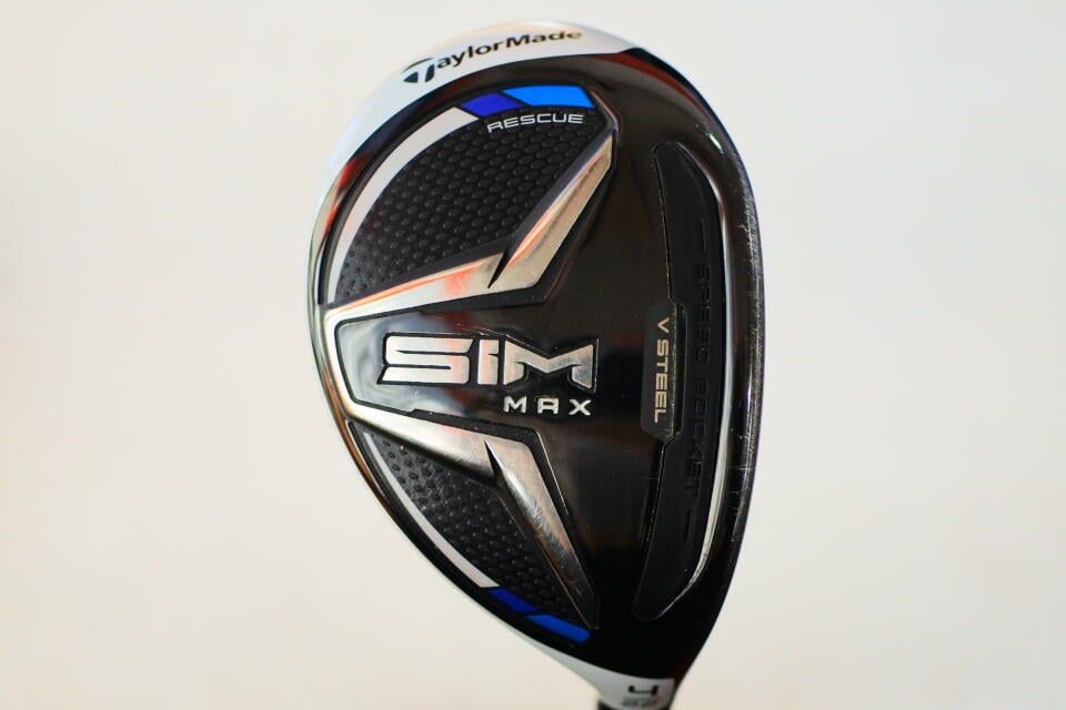 テーラーメイド　SIM MAX　22度　TENSEI BLUE TM60　Sフレックス　ユーティリティ　中古　ゴルフドゥ！春日井店【最短即日発送】