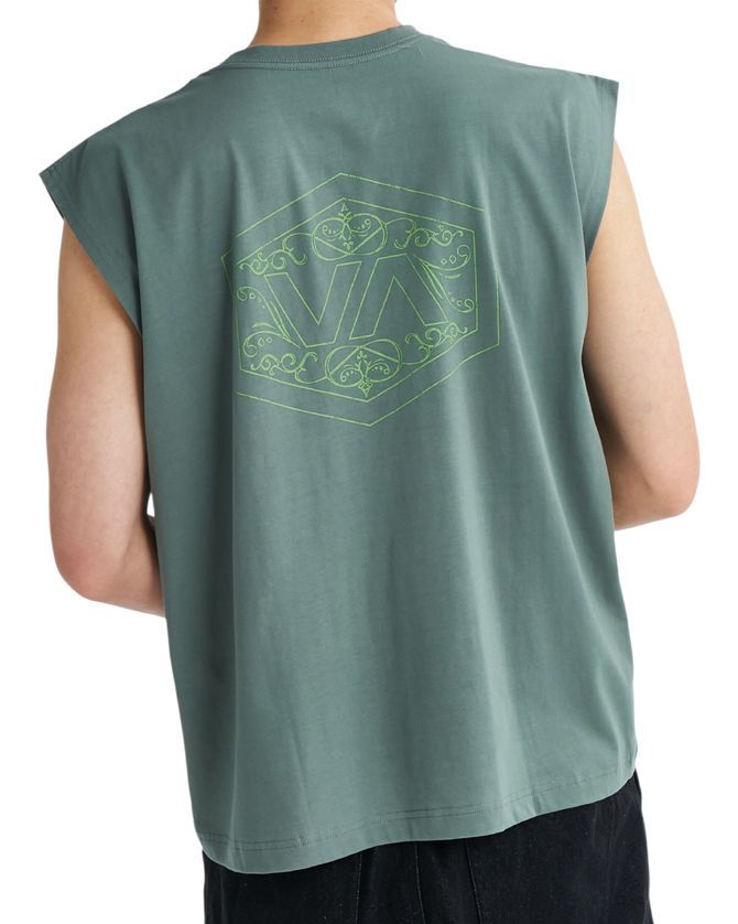 ルーカ Rvca ルカ メンズ HEXFILINGREE TANKTOP タンクトップ bg04a352