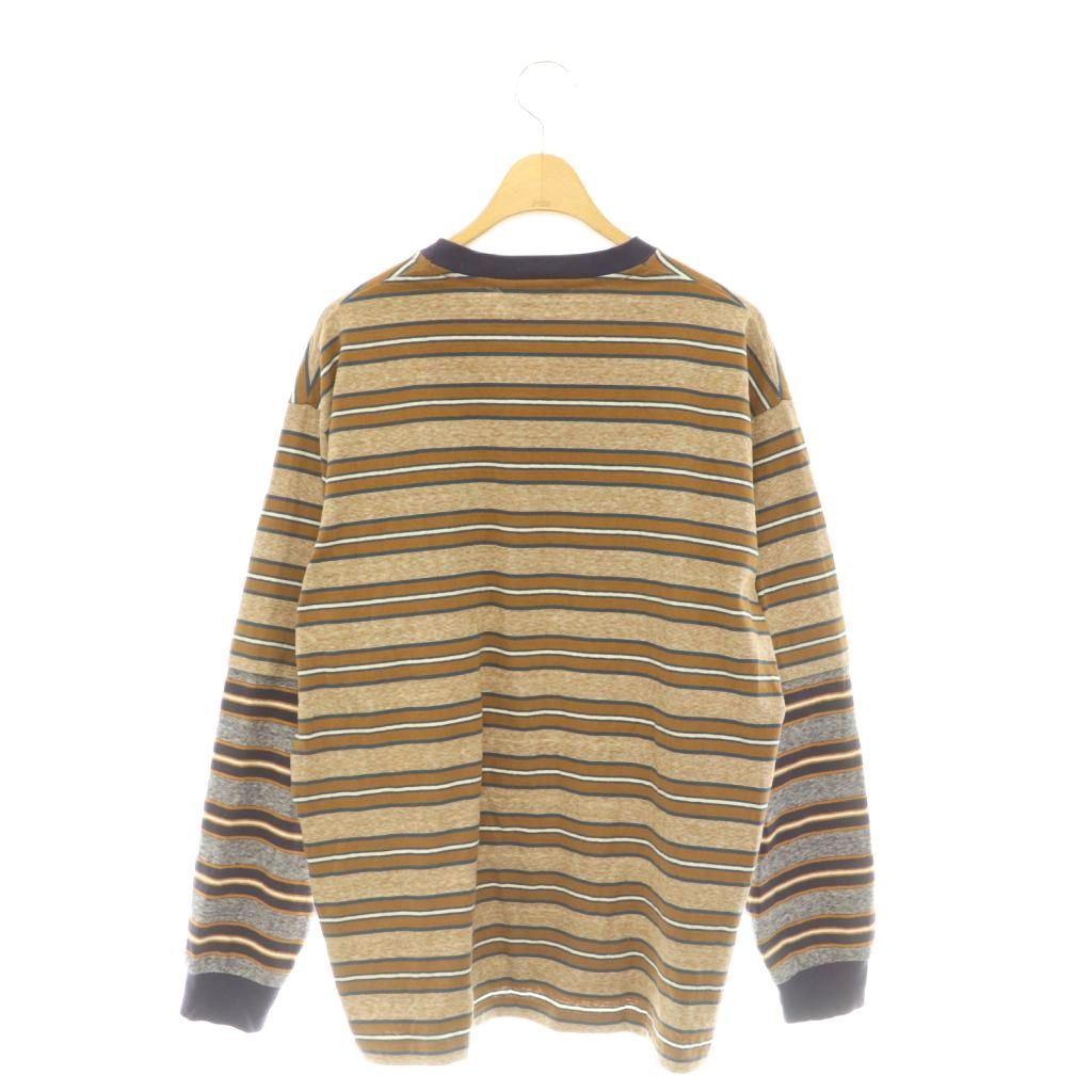 フィーニー PHEENY 25AW MULTI BORDER LAYERED L/S ロングスリーブT