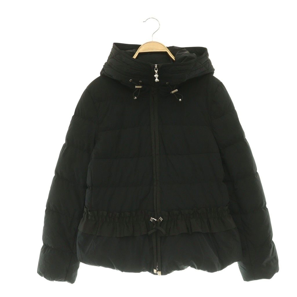 ★新品・未使用・タグ付き★M'S GRACY フード付きジャケット 40サイズ エムズグレイシー M'S GRACY ペプラム付きショートダウンコート フード