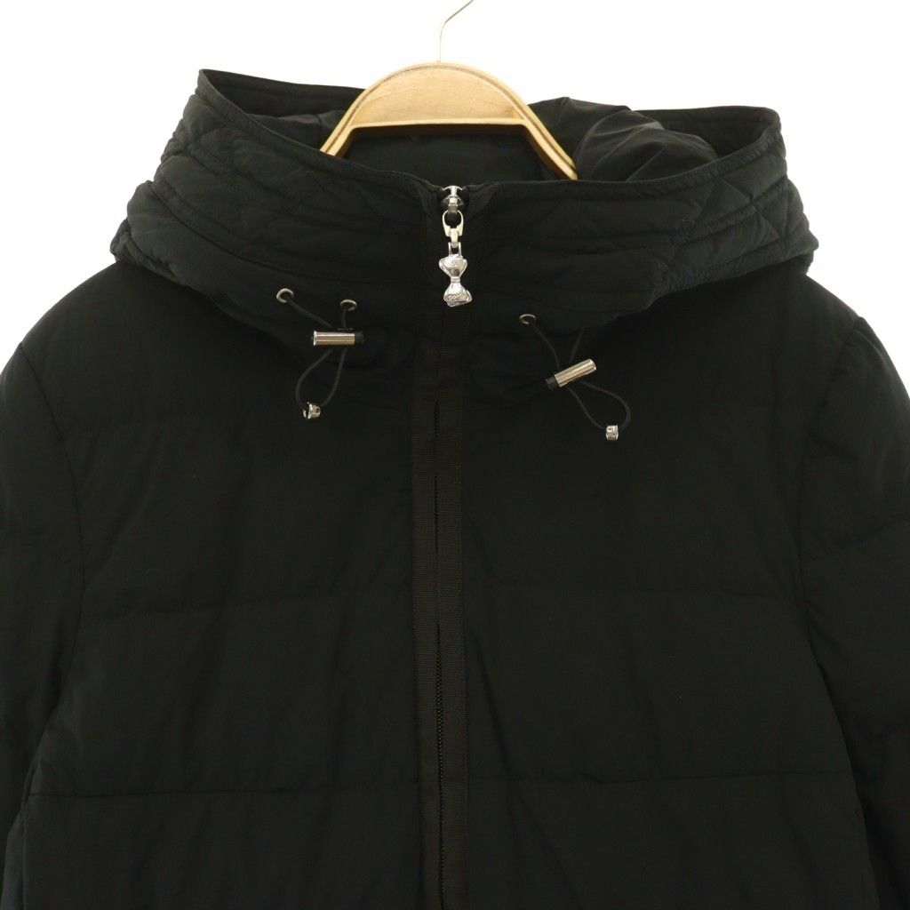 ★新品・未使用・タグ付き★M'S GRACY フード付きジャケット 40サイズ エムズグレイシー M'S GRACY ペプラム付きショートダウンコート フード