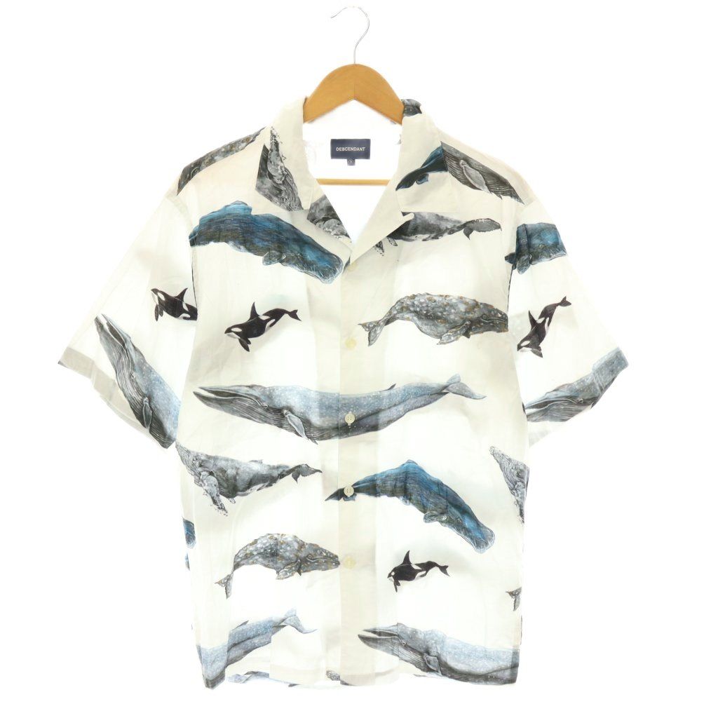 ディセンダント DESCENDANT 25SS SEAFARERS TEXTILES/Sシャツ オープン