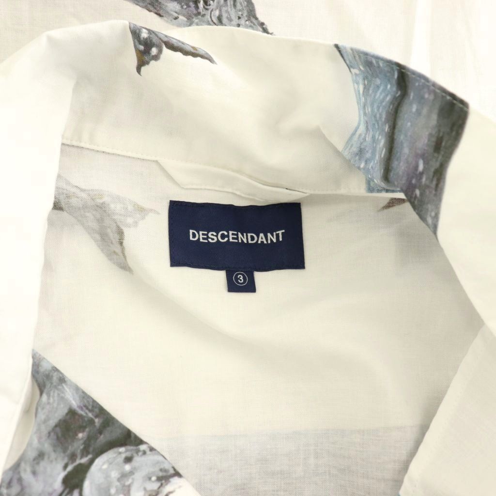ディセンダント DESCENDANT 25SS SEAFARERS TEXTILES/Sシャツ オープン