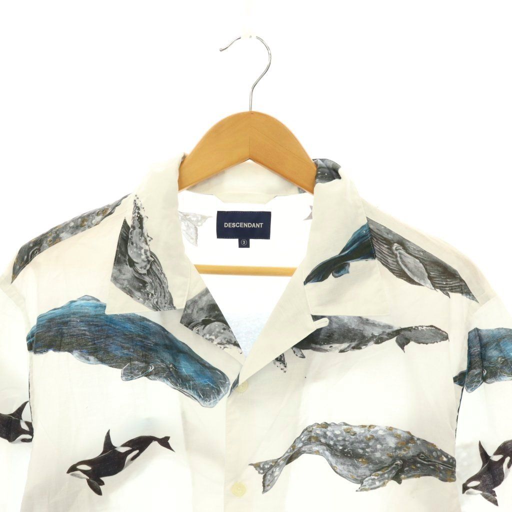 ディセンダント DESCENDANT 25SS SEAFARERS TEXTILES/Sシャツ オープン