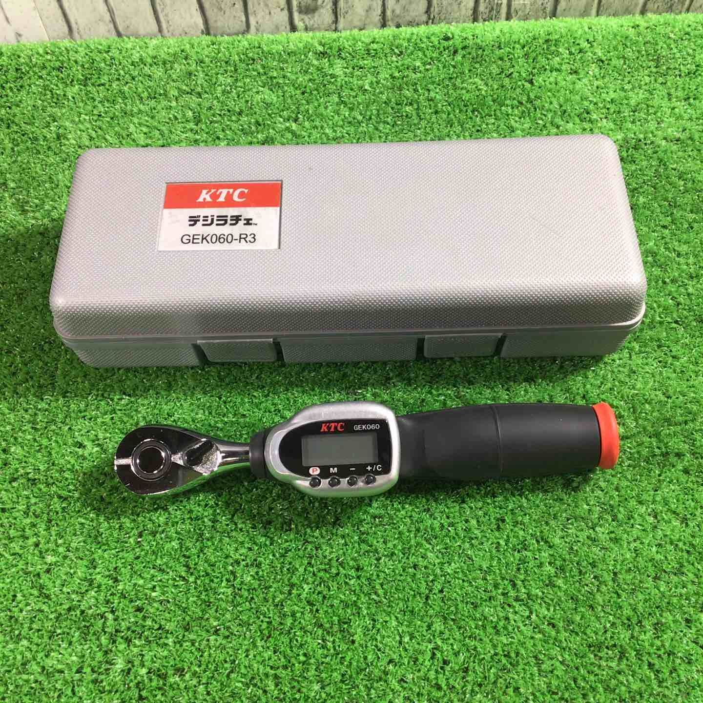 【中古品】KTC(ケーテーシー) デジタルトルクレンチ デジラチェ GEK060-R3【川口店】