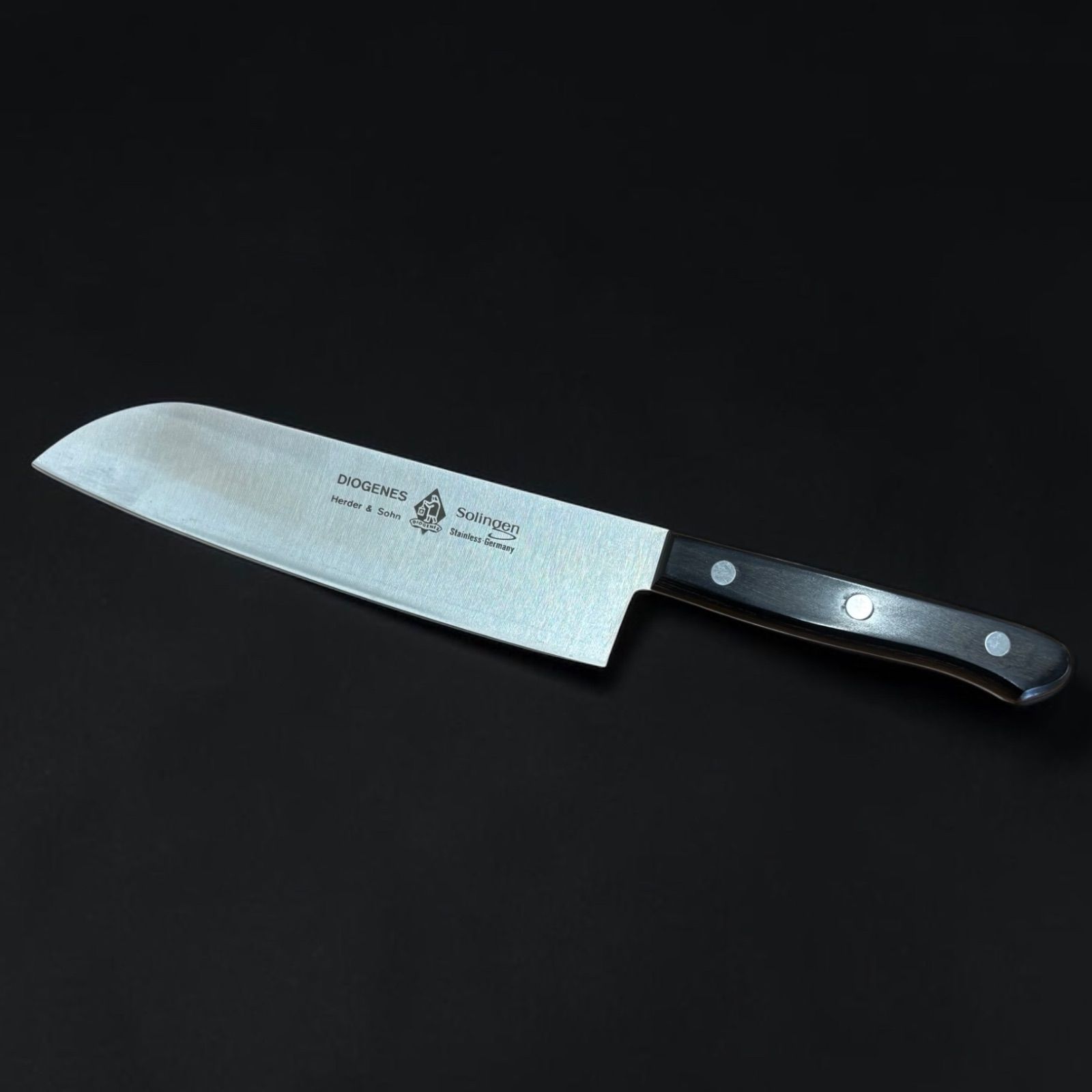 DIOGENES ゾーリンゲン ドイツ 万能料理包丁 ステンレス 全長30cm 三徳包丁 和包丁 刃物 調理器具 飲食店 アンティーク