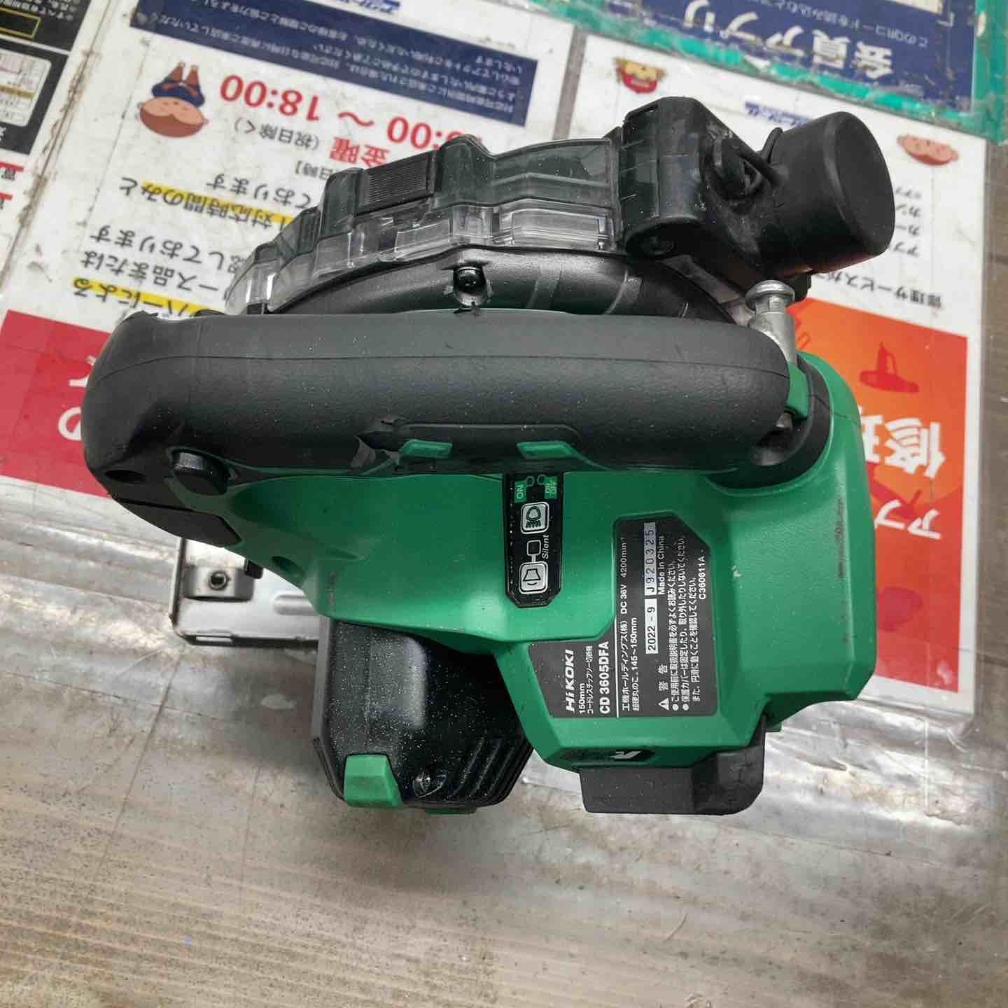 ☆ハイコーキ(HIKOKI) 36V コードレスチップソーカッタ CD3605DFA(NN 