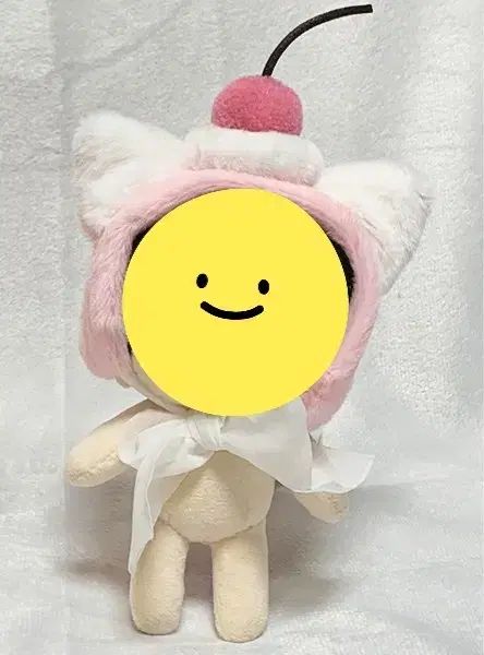 10cm ぬいぐるみ服 ストロベリーソーダ ヘッドドレス+尻尾