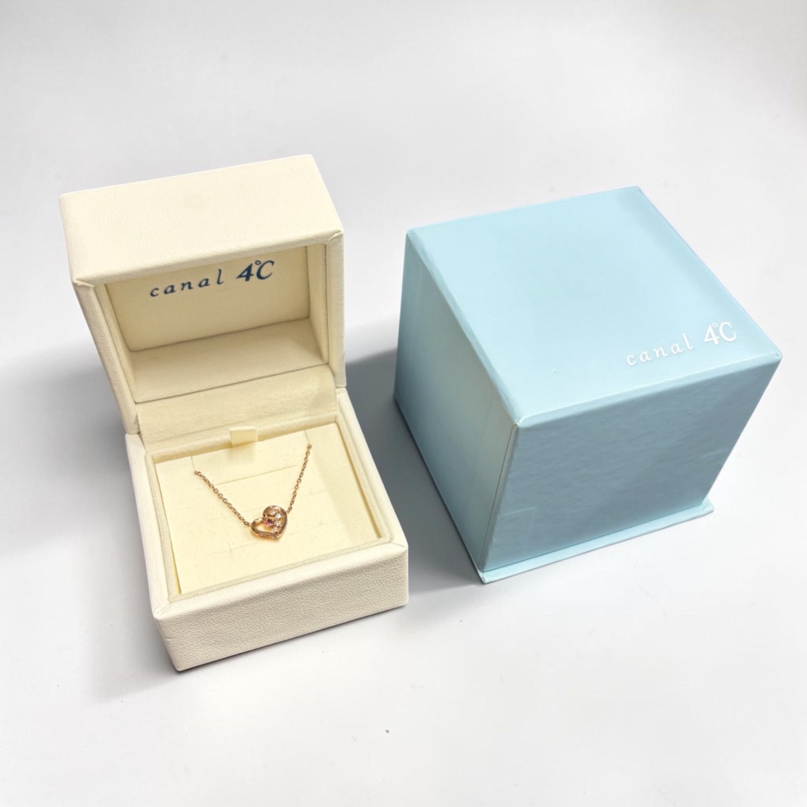 canal 4℃ ハートネックレス SILVER - メルカリ