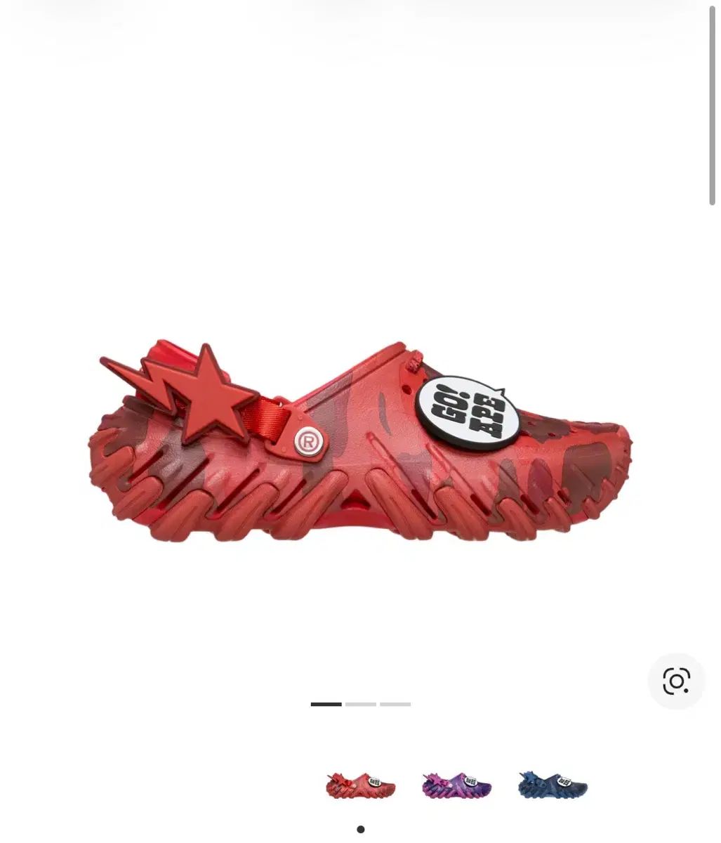 A BATHING APE アベイシングエイプ Crocs クロックス レッド 240