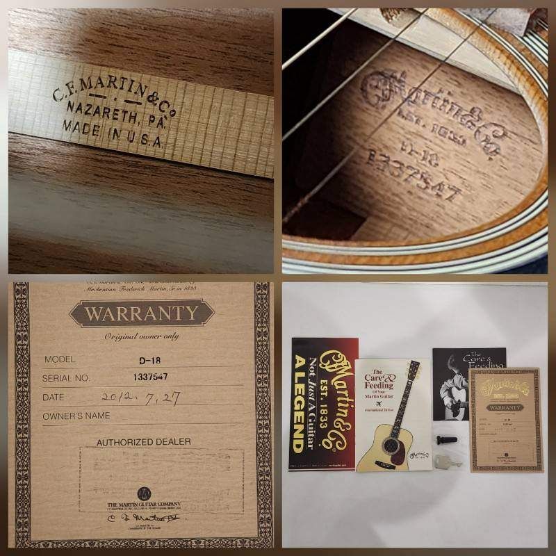 Martin マーティン アコースティックギター D-18 STANDARD 1337547